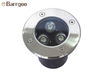 Decorative Round Led Underground Light 3w Up Light For Pathway / Driveway