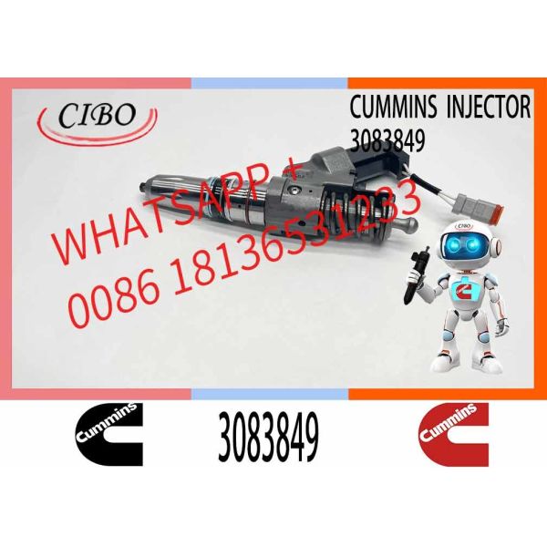 CUMMINS M11 Excavator Parts diesel Engine Parts 3083849 CUMMINS Fuel Injector Assy CUMMINS ISM QSM M11 Engine
