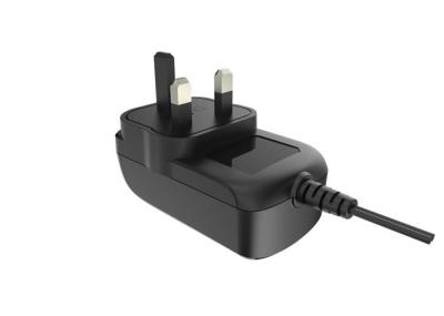 24W UK Plug Black 2A 12 Volt AC Switching Power Supply Universal AC DC Wall Mount