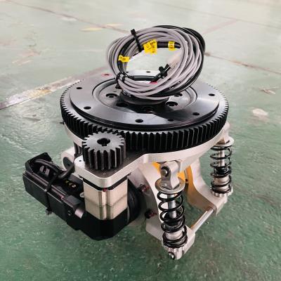 300KG Load 750W Motor Drive Wheel Heavy Duty Robot Wheels For Small Service Robot