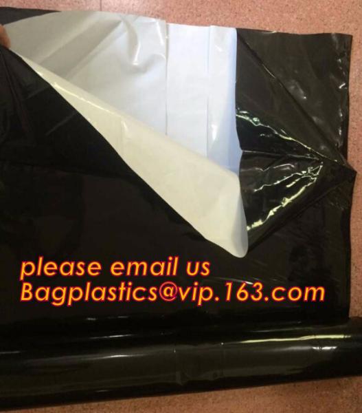 230-250 micron durable white/black reflect mulch films ,silo bag,grain silo bags,compostable mulch biodegradable film wi