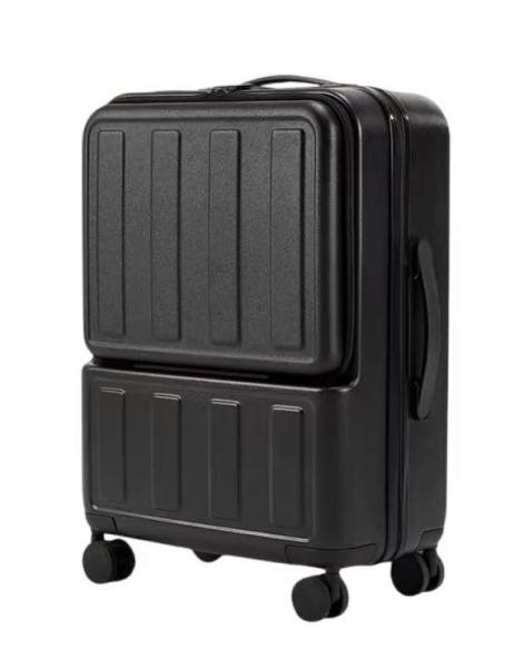 45-55L Light Macaron Color Cabin Carry On Suitcase With Half Front Compartment