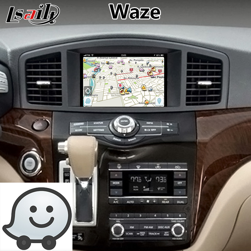 Навигационный видеоинтерфейс Lsailt Android для Nissan Quest E52 с Youtube NetFlix Yandex Carplay