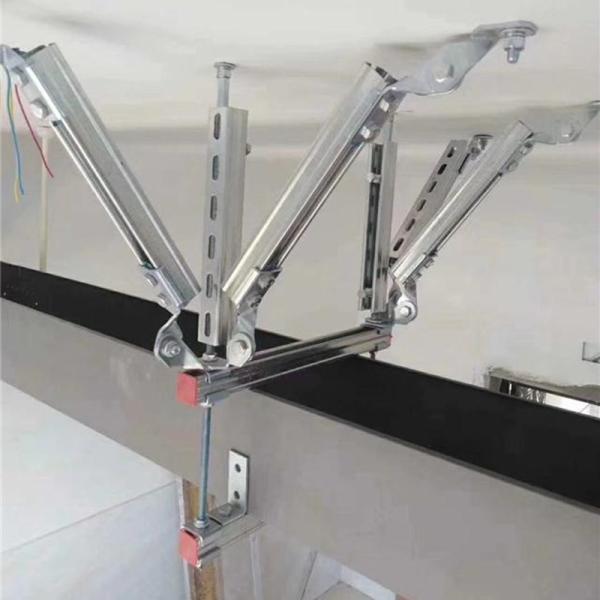 Galvanized Sway Cable Tray Seismic Bracing Supports Wall Mounted