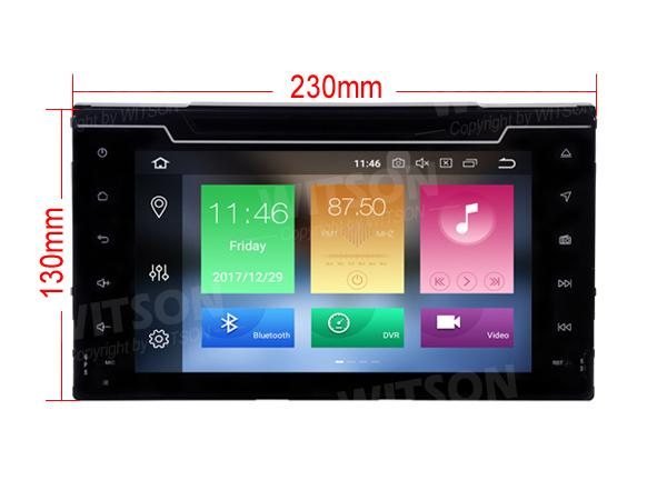 8 Screen OEM Style without DVD Deck For Toyota Corolla Fortuner Estima Innova Vios  Arius2017-2020