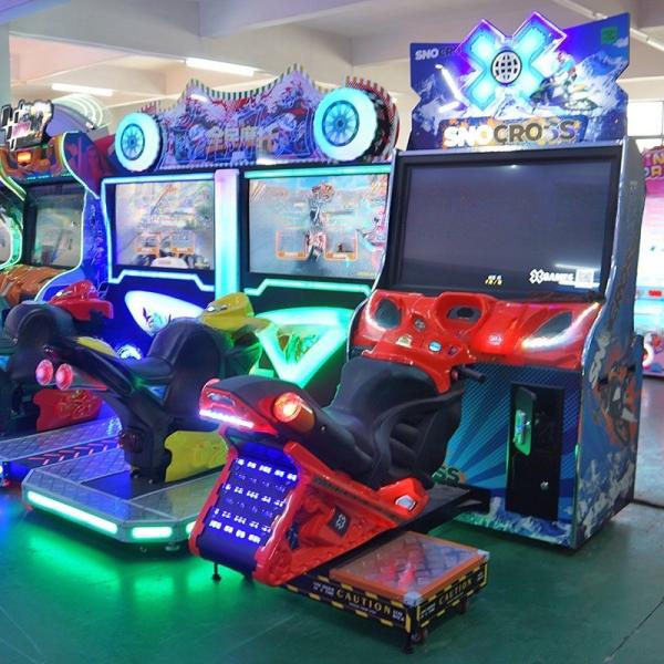 Customizable Motorcycle Game Simulator Environment Friendly For Amusement