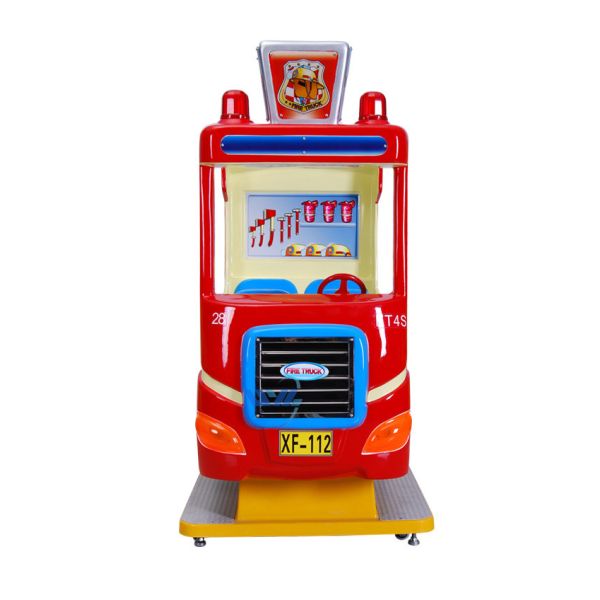 Electric Racing Car Arcade Kiddie Rides Custom Sticker For Shopping Mall