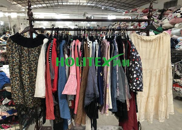 Japanese Style Second Hand Womens Clothing Skirts Cotton Material For Female