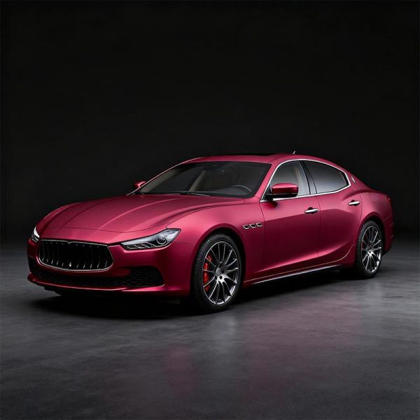 Envoltura mate de vinilo flexible para coche Rojo Rouge Mate Envoltura para vehículo impermeable HYH1149