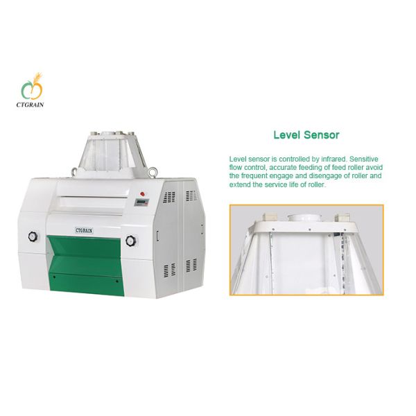 Горизонтальная мельница ролика маиса фидера 40Cr сервопривода