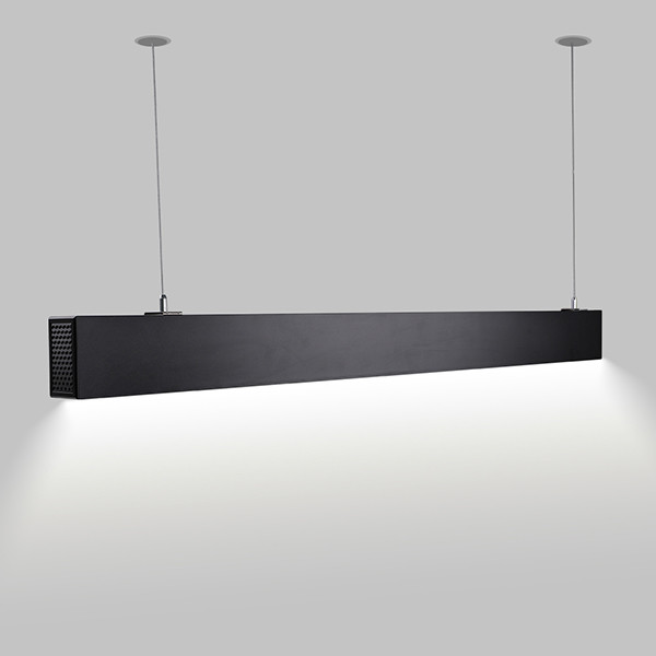 Офисная лампа 20W-50W Сдвижимое промышленное светодиодное линейное освещение с углом луча 85°