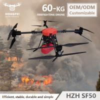 Fábrica de drones profesionales de bomberos Avión de control remoto de largo alcance 30 kg Drones industriales UAV de elevación pesada