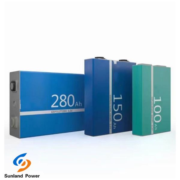 High Capacity 3.2V LiFePO4 Battery 280AH For EV And Solar Energy Storage System