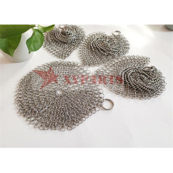 7 Inches Stainless Steel Cleaning Mesh Scrubber