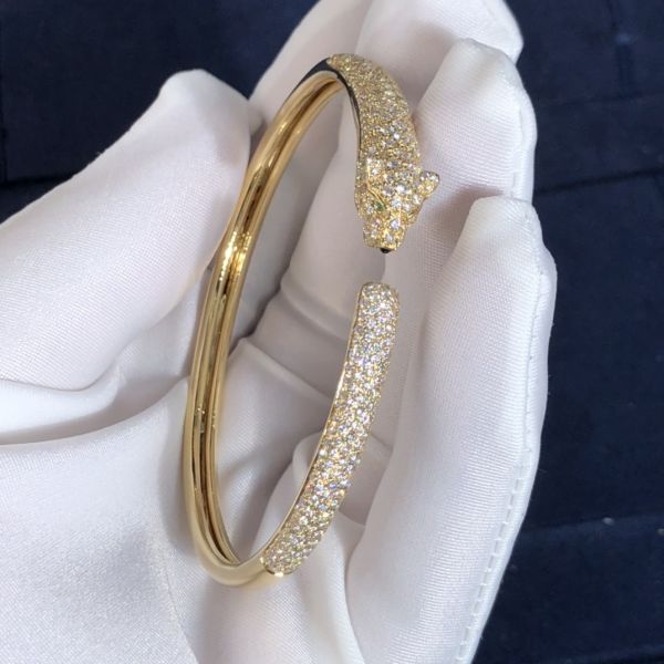 Car Tier 18k Yellow/White/Rose Gold VS/VVS Diamonds PanthèRe De Car Tier Bracelet