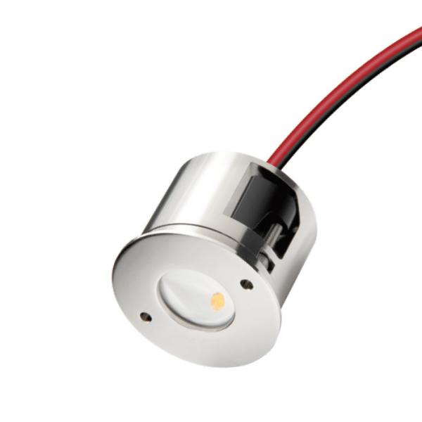 Mini LED Recessed Spotlights With Arc Front Ring For Round Handrail Illumination System