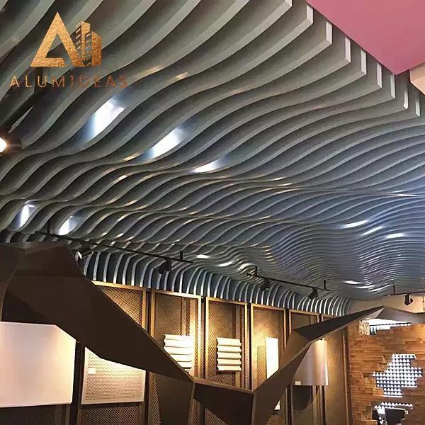 Manufacturer Aluminum Decoration aluminum suspended ceiling