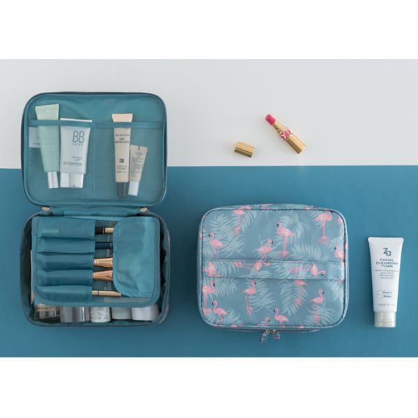 Multi - Function Travel Cosmetic Bags , Ladies Toiletry Bag High Durability