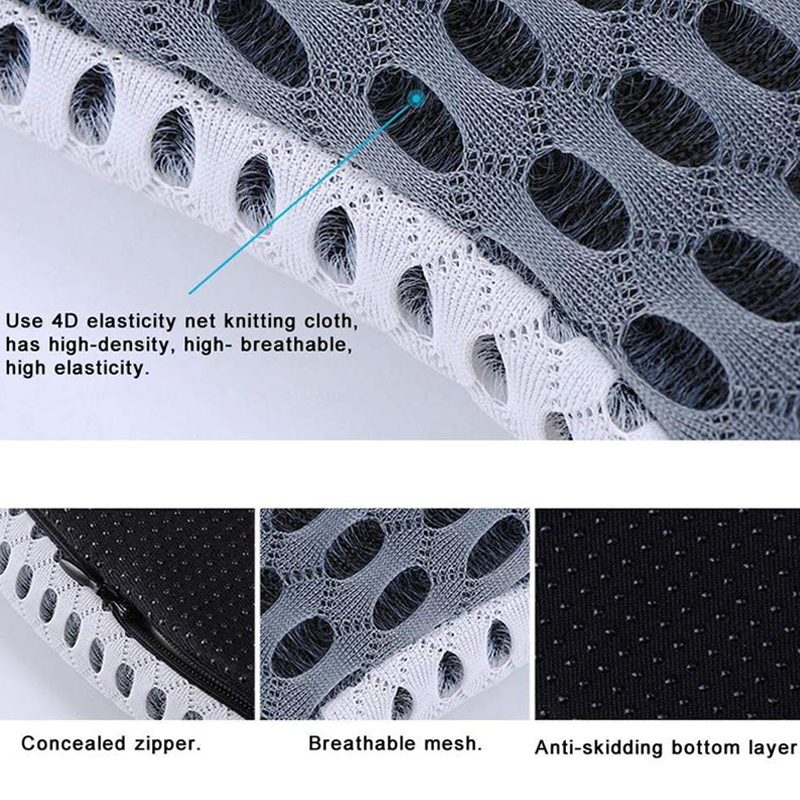 Driver's Choice Ergonomic Orthopedic Car Seat Pillow Customized Wash Label Design