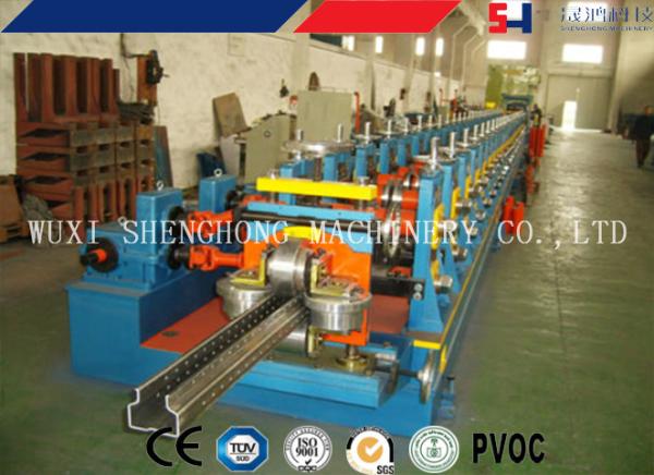 Auto Rack Roll Forming Line Grape Frame Metal Forming Equipment