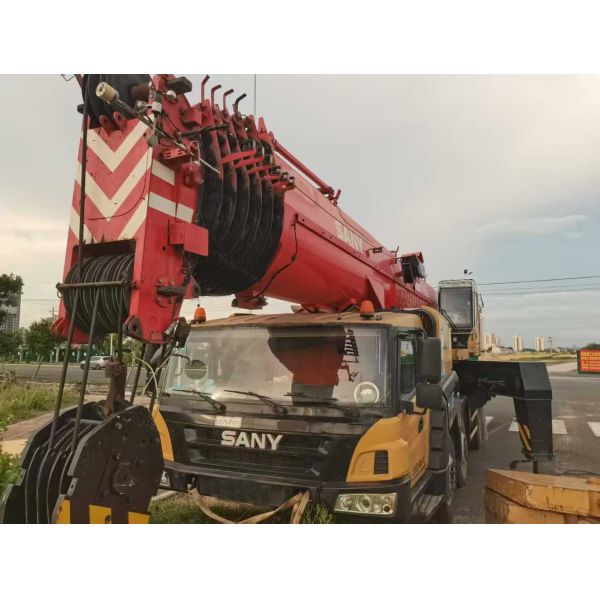 Fuel Tank Capacity 1000 Liters SANY Truck Crane Including Operating Hours 4433h and Working Hours 3255h for Heavy Lifting Operations