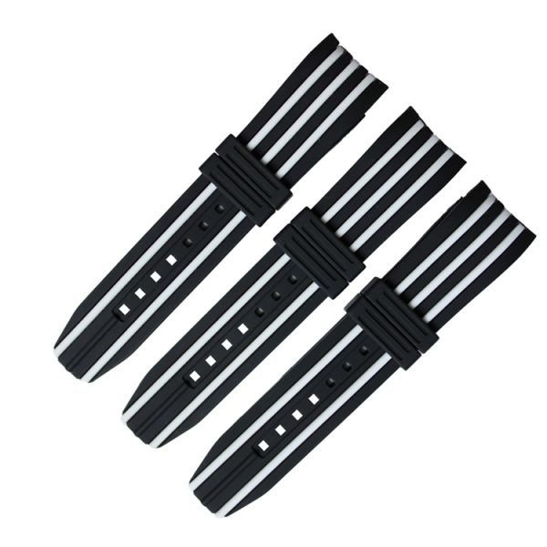 цвета тона ремня 2 washable наручных часов 24*22mm резиновые