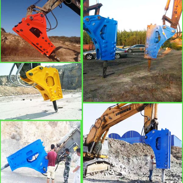 Building Demolition Hydraulic Breaker Hammers