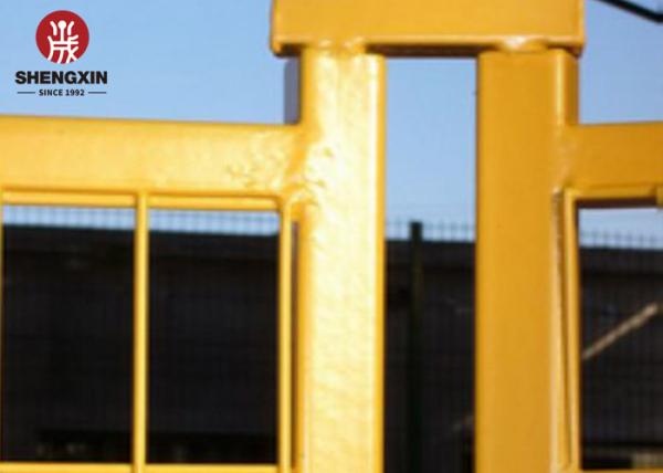60x150mm Portable Temporary Fence PVC Coated For Garden