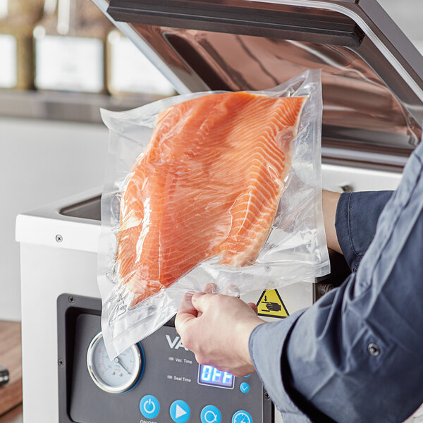 Meat Fresh Vacuum Sealer Food Bags For Food Custom Printed Biodegradable