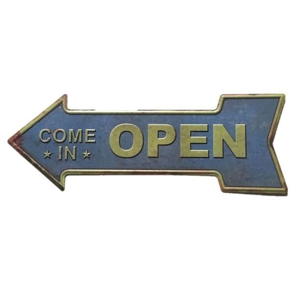 Arrow Shape Vintage cake Metal Tin Signs, Plaque Poster For Bar Club Wall OEM