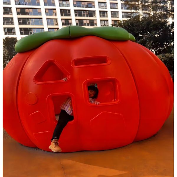 Наружные детские игровые площадки Пластиковые ротационные игрушки на заказ