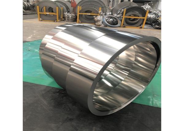 Austenitic  Steel Strip Coil , Galvanized Metal Strips Mirror Finished Surface