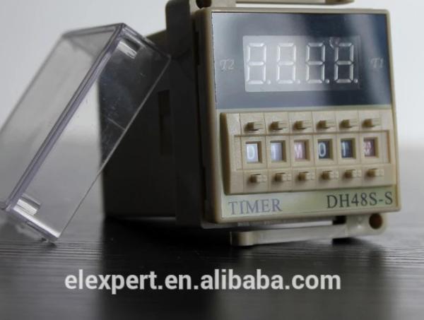 High Quality DH48S-S AC220V 8Pin LCD Digital Timer Time Delay Relay 0.1S - 99Hour