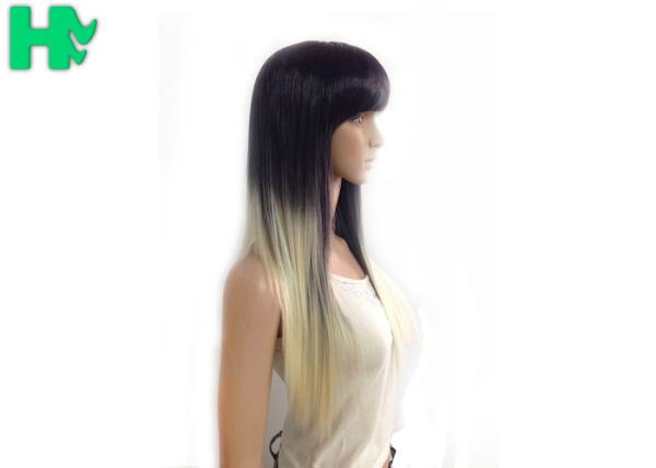 Girls Straight Synthetic Hair Wigs Ombre Color 18inch - 20inch