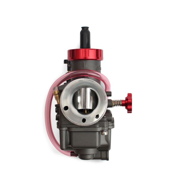 Pe30 30mm Silver Motorcycle Carburetor For 175cc 200cc 250cc Moto Racing Off Road