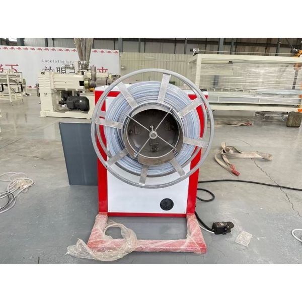 HSJ-65/28 PVC Braided Hose Extruder With Heat Oven And Hose Coiler For Easy Operation
