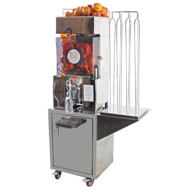 Auto espremedor de frutas alaranjado