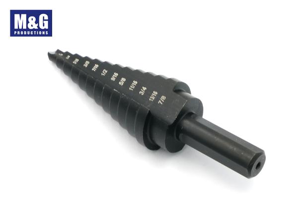 HSS(M2) and HSS Cobalt(M35) Imperial Size  Self-Starting Point Step Drill Bits