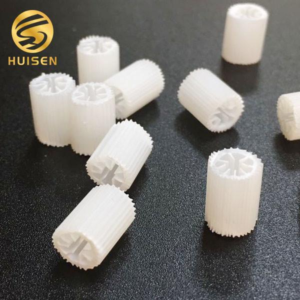 Industrial Wastewater Disposal In White PE08 HDPE Filter Media