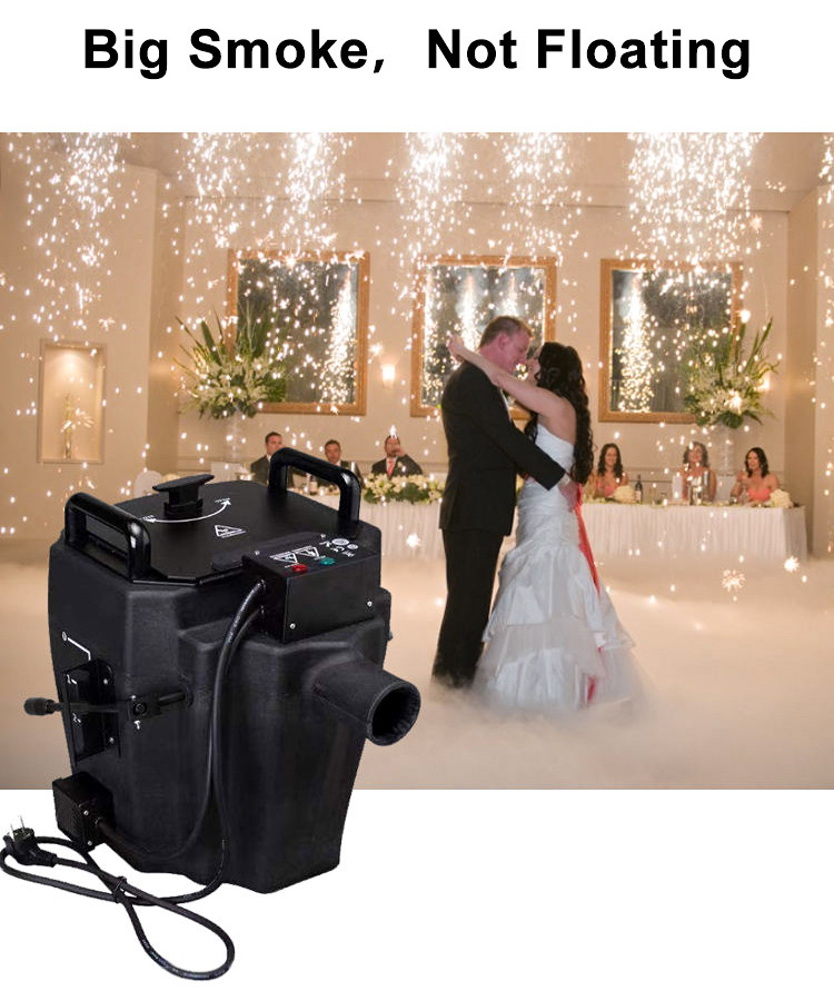 Машина Fogger льда машины 3500w наземного тумана Dj низкая