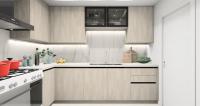 Estilo moderno cocina europea de lujo personalizada unifican armarios modernos armarios de pared duraderos personalizados laca
