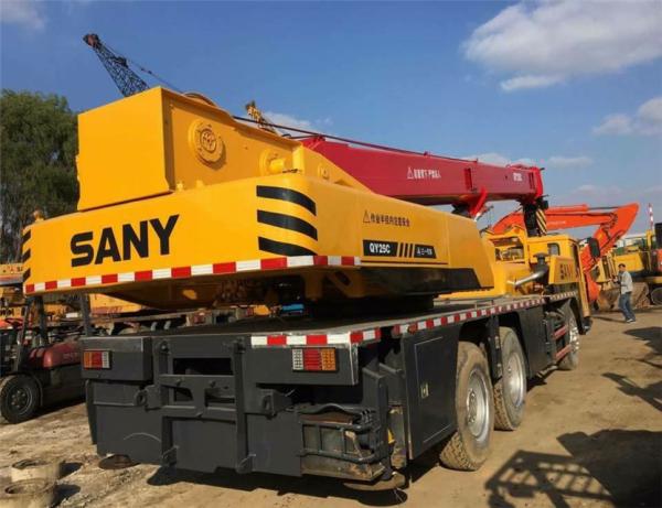 Used Sany 25t truck crane/sany 50ton crane/QY25C mobile truck crane