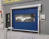 Volet rapide adapté aux besoins du client 380V rapide protégeant du vent industriel rapide de portes de rouleau