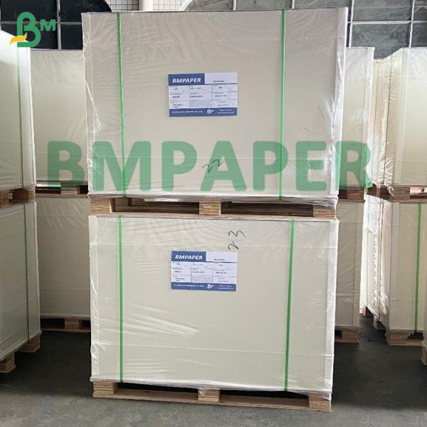 Natural Brown Back Side Top White Coated Paperboard 275gsm Food safe