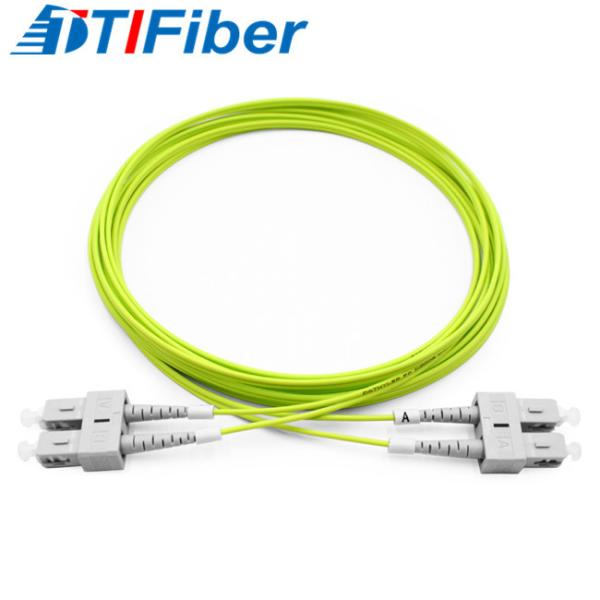 SC/UPC-SC/UPC 2.0mm SC Duplex Multimode OM5 LSZH 50/125um Optical Fiber Patchcord