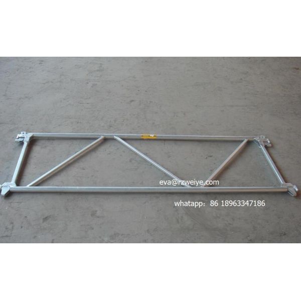 Europe plus 8  cuplock  scaffolding   guardail 2.0 2.5m for sale