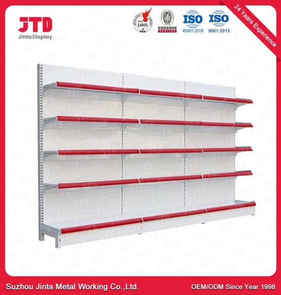 Commercial Retail Store Gondola Supermarket Display Shelving Powder Coated