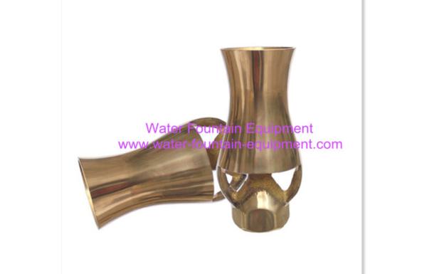 Brass Material Ice Tower Water Fountain Nozzles Directional Tower Cedar Foam Nozzle
