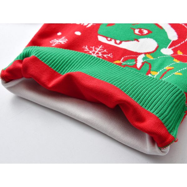 Kid Christmas Sweater Children'S Knit Sweater Winter Children'S Clothing