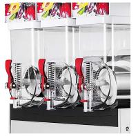 máquina de aço inoxidável da lama do batido máquina/15L×3 da lama do gelo 300W para o supermercado